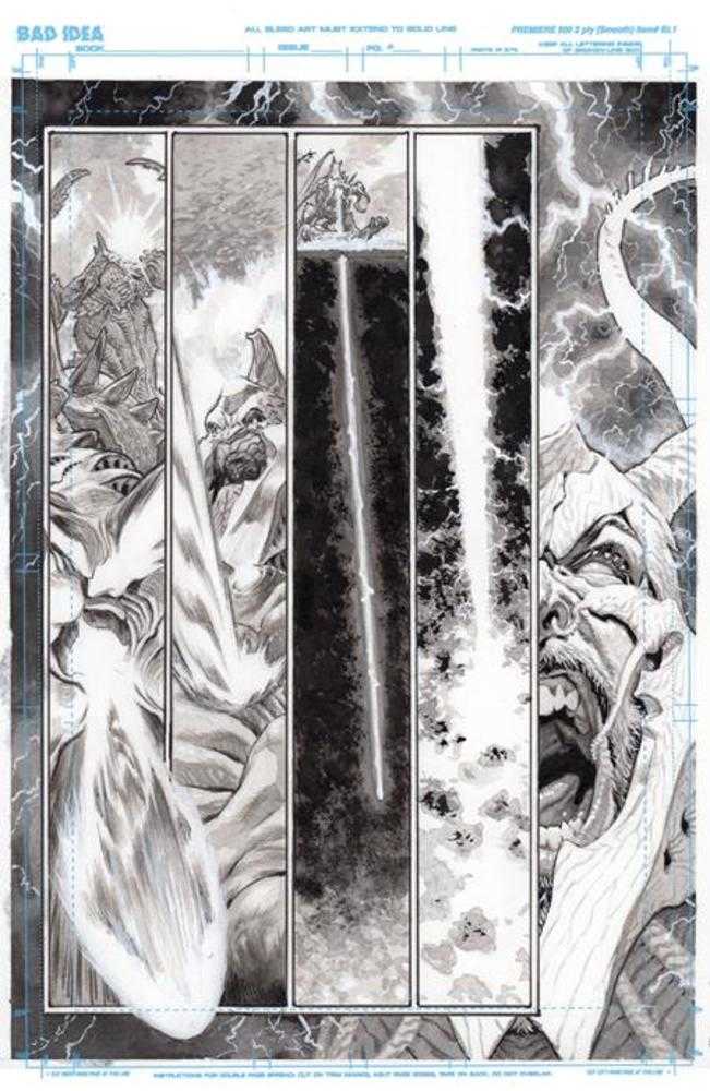 Stock Photo of  Olympus Saga Megalith #1 (Of 4) Cover I Lewis Larosa Original Art Edition 6 Variant Bad Idea Comics sold by Stronghold Collectibles of Acadiana Lafayette, LA