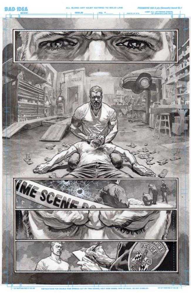Stock Photo of  Olympus Saga Megalith #1 (Of 4) Cover J Lewis Larosa Original Art Edition 7 Variant Bad Idea Comics sold by Stronghold Collectibles of Acadiana Lafayette, LA