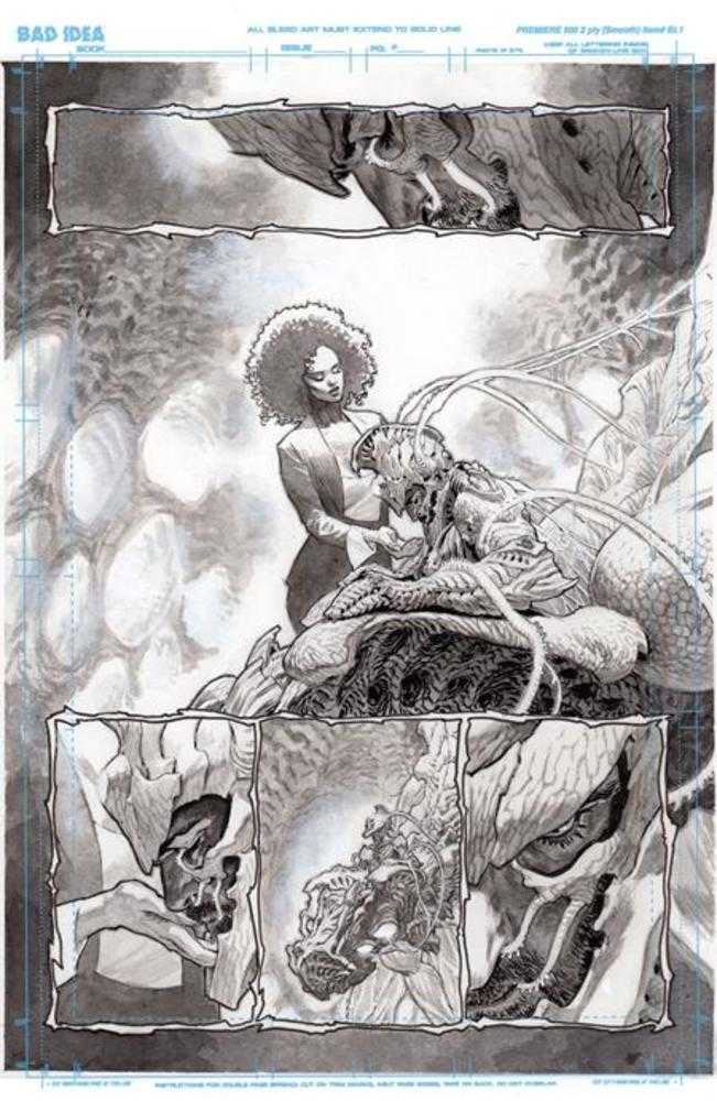 Stock Photo of  Olympus Saga Megalith #1 (Of 4) Cover K Lewis Larosa Original Art Edition 8 Variant Bad Idea Comics sold by Stronghold Collectibles of Acadiana Lafayette, LA