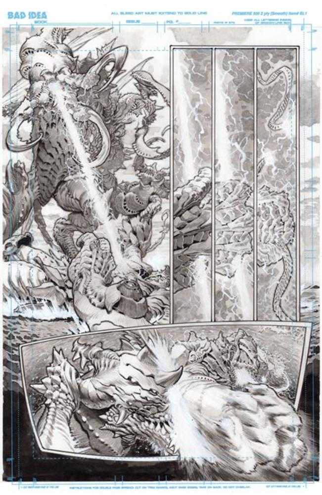Stock Photo of  Olympus Saga Megalith #1 (Of 4) Cover L Lewis Larosa Original Art Edition 9 Variant Bad Idea Comics sold by Stronghold Collectibles of Acadiana Lafayette, LA