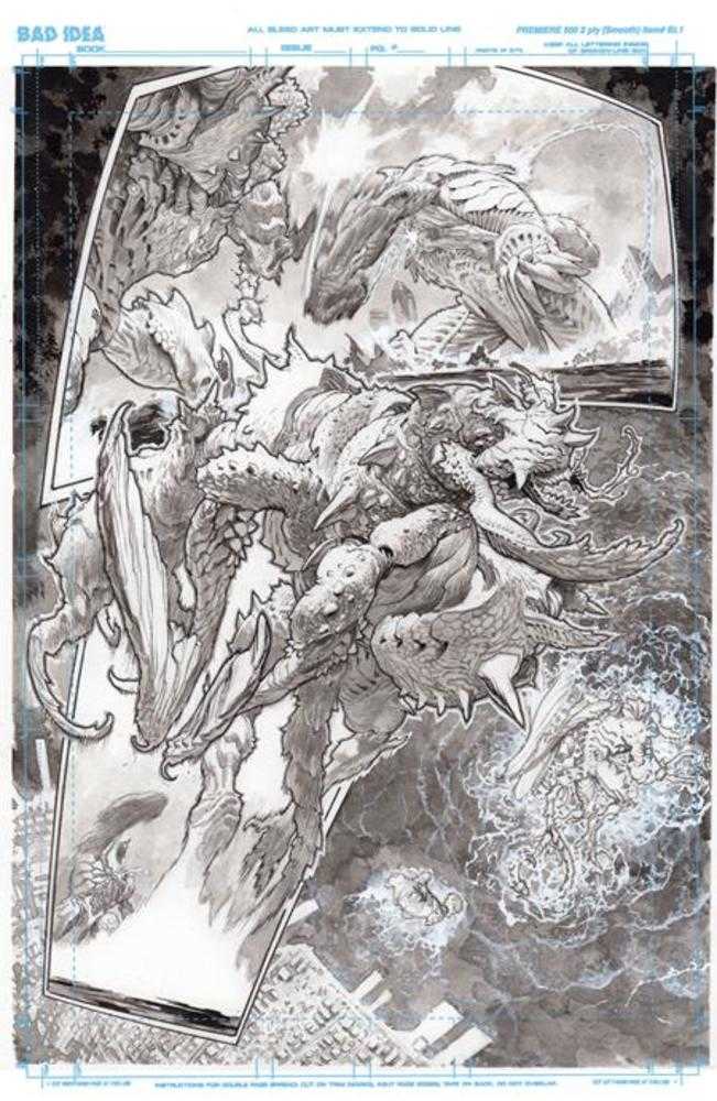 Stock Photo of  Olympus Saga Megalith #1 (Of 4) Cover M Lewis Larosa Original Art Edition 10 Variant Bad Idea Comics sold by Stronghold Collectibles of Acadiana Lafayette, LA