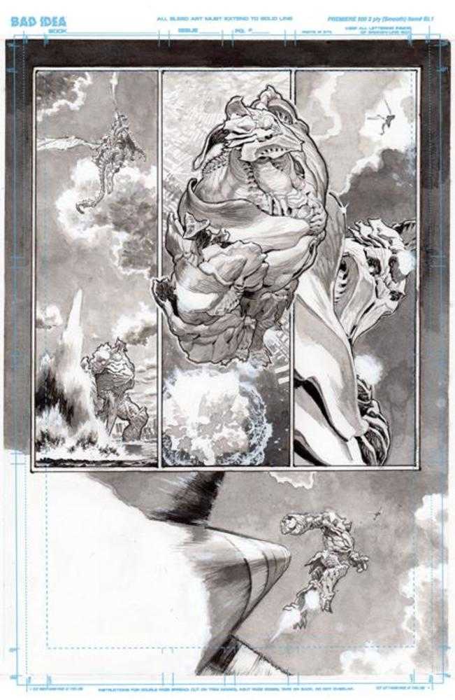 Stock Photo of  Olympus Saga Megalith #1 (Of 4) Cover N Lewis Larosa Original Art Edition 11 Variant Bad Idea Comics sold by Stronghold Collectibles of Acadiana Lafayette, LA
