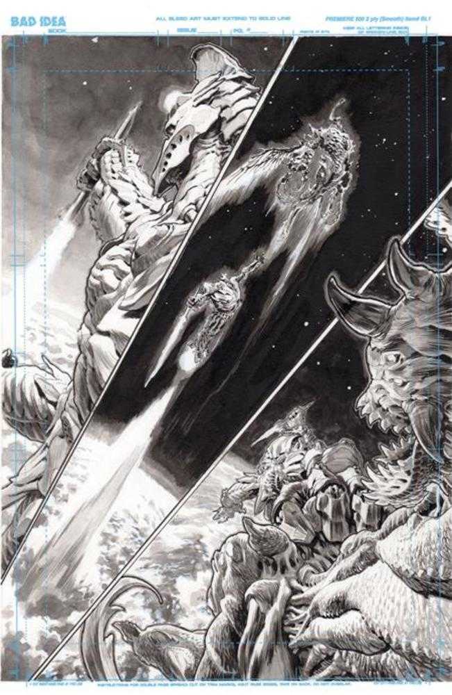 Stock Photo of  Olympus Saga Megalith #1 (Of 4) Cover O Lewis Larosa Original Art Edition 12 Variant Bad Idea Comics sold by Stronghold Collectibles of Acadiana Lafayette, LA