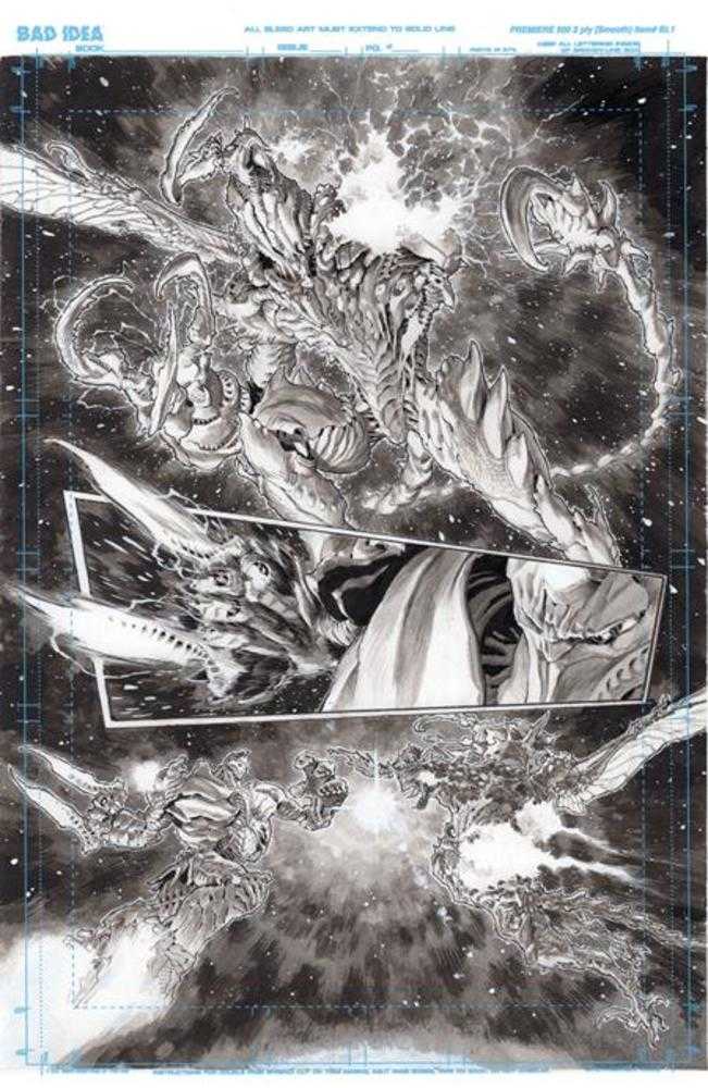 Stock Photo of  Olympus Saga Megalith #1 (Of 4) Cover P Lewis Larosa Original Art Edition 13 Variant Bad Idea Comics sold by Stronghold Collectibles of Acadiana Lafayette, LA
