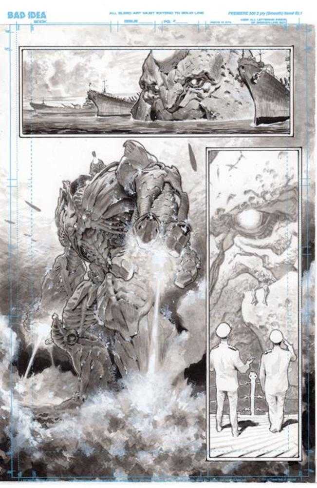 Stock Photo of  Olympus Saga Megalith #1 (Of 4) Cover Q Lewis Larosa Original Art Edition 14 Variant Bad Idea Comics sold by Stronghold Collectibles of Acadiana Lafayette, LA