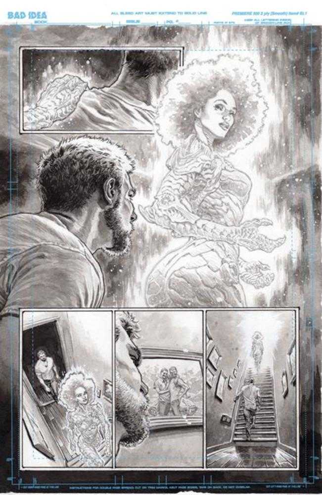 Stock Photo of  Olympus Saga Megalith #1 (Of 4) Cover R Lewis Larosa Original Art Edition 15 Variant Bad Idea Comics sold by Stronghold Collectibles of Acadiana Lafayette, LA