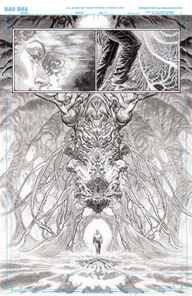 Stock Photo of  Olympus Saga Megalith #1 (Of 4) Cover S Lewis Larosa Original Art Edition 16 Variant Bad Idea Comics sold by Stronghold Collectibles of Acadiana Lafayette, LA