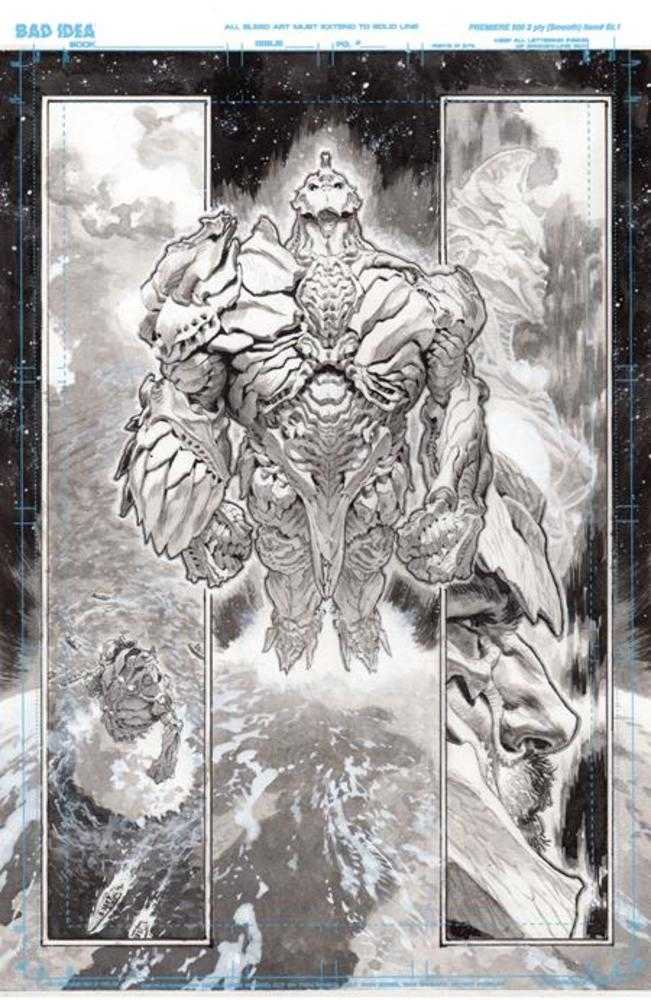 Stock Photo of  Olympus Saga Megalith #1 (Of 4) Cover T Lewis Larosa Original Art Edition 17 Variant Bad Idea Comics sold by Stronghold Collectibles of Acadiana Lafayette, LA