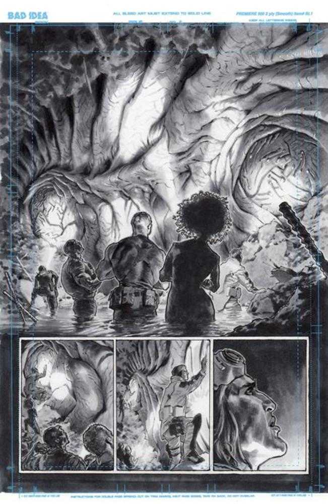 Stock Photo of  Olympus Saga Megalith #1 (Of 4) Cover U Lewis Larosa Original Art Edition 18 Variant Bad Idea Comics sold by Stronghold Collectibles of Acadiana Lafayette, LA