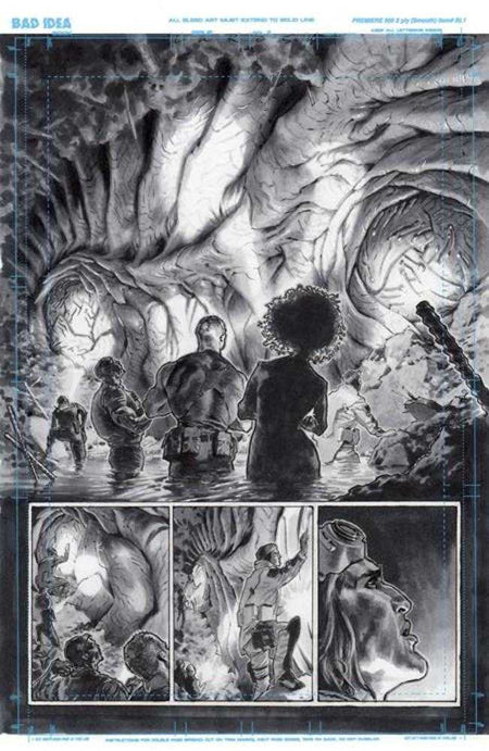 Stock Photo of  Olympus Saga Megalith #1 (Of 4) Cover U Lewis Larosa Original Art Edition 18 Variant Bad Idea Comics sold by Stronghold Collectibles of Acadiana Lafayette, LA
