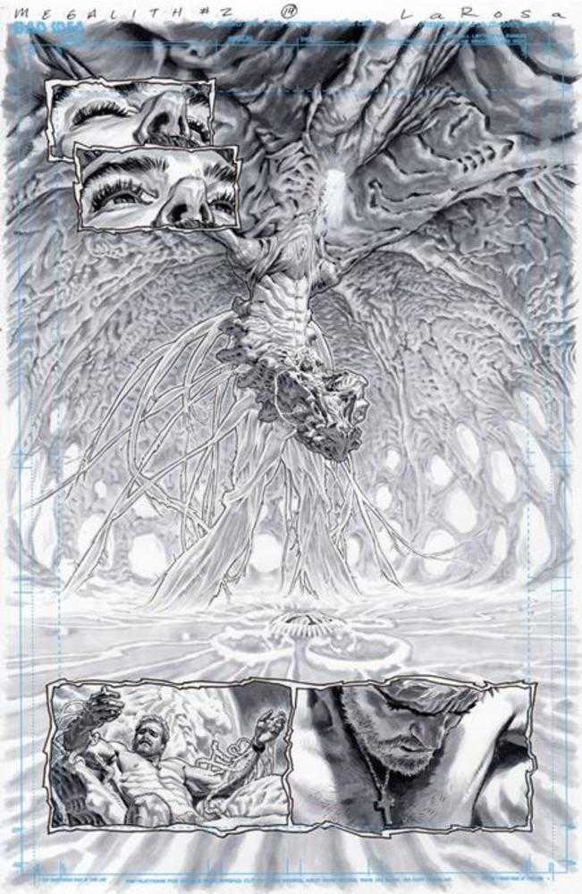 Stock Photo of  Olympus Saga Megalith #1 (Of 4) Cover Z Lewis Larosa Original Art Edition 23 Variant Bad Idea Comics sold by Stronghold Collectibles of Acadiana Lafayette, LA