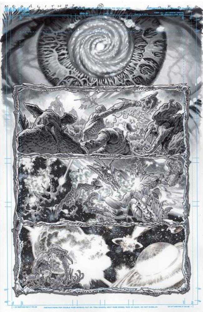 Stock Photo of  Olympus Saga Megalith #1 (Of 4) Cover Za Lewis Larosa Original Art Edition 24 Variant Bad Idea Comics sold by Stronghold Collectibles of Acadiana Lafayette, LA