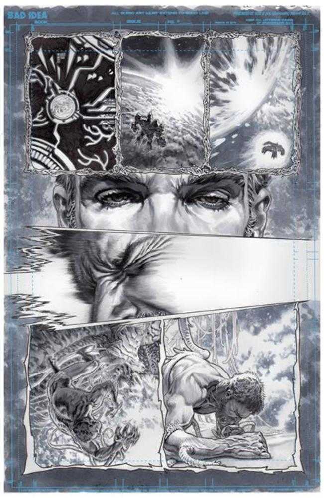 Stock Photo of  Olympus Saga Megalith #1 (Of 4) Cover Zc Lewis Larosa Original Art Edition 26 Variant Bad Idea Comics sold by Stronghold Collectibles of Acadiana Lafayette, LA