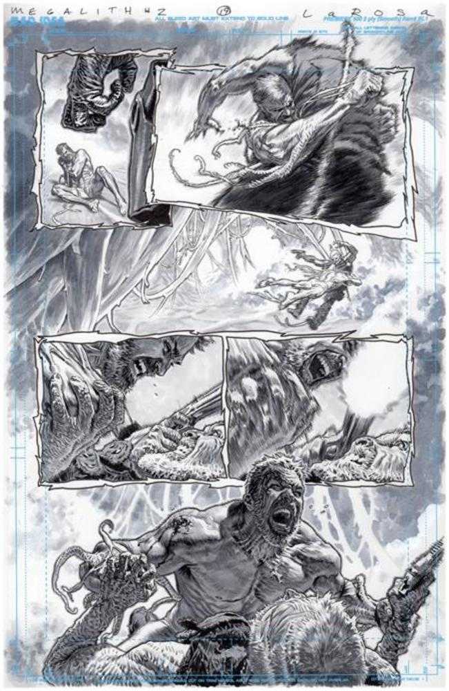 Stock Photo of  Olympus Saga Megalith #1 (Of 4) Cover Ze Lewis Larosa Original Art Edition 28 Variant Bad Idea Comics sold by Stronghold Collectibles of Acadiana Lafayette, LA