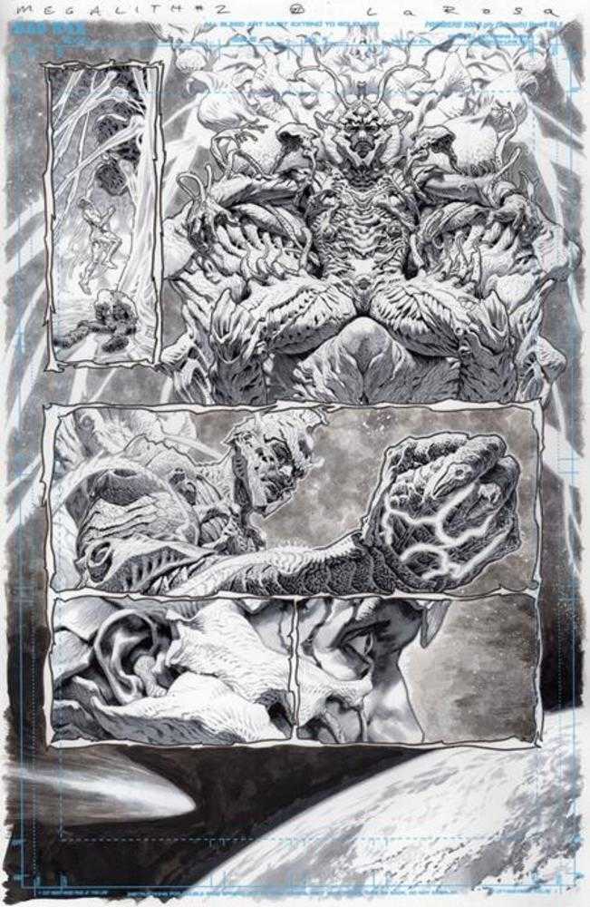 Stock Photo of  Olympus Saga Megalith #1 (Of 4) Cover Zf Lewis Larosa Original Art Edition 29 Variant Bad Idea Comics sold by Stronghold Collectibles of Acadiana Lafayette, LA