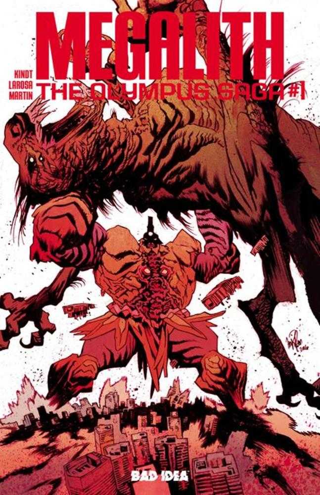Stock Photo of  Olympus Saga Megalith #1 (Of 4) Cover Zj 1 in 50 James Harren Variant Bad Idea Comics sold by Stronghold Collectibles of Acadiana Lafayette, LA