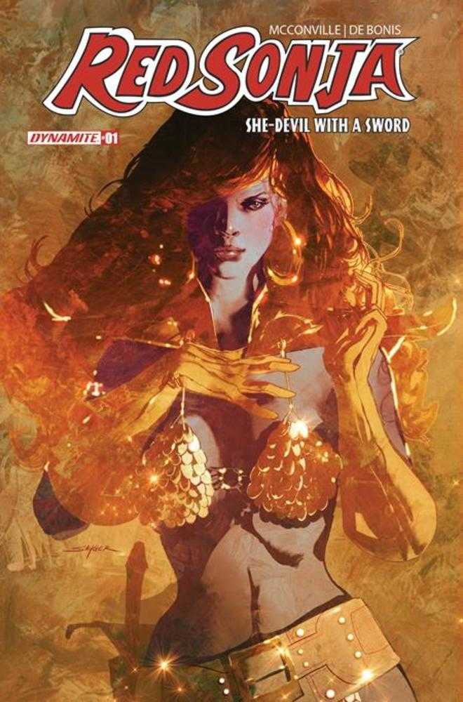 Stock Photo of  Red Sonja She Devil With A Sword #1 Cover A Stuart Sayger Dynamite Entertainment Comics sold by Stronghold Collectibles of Acadiana Lafayette, LA