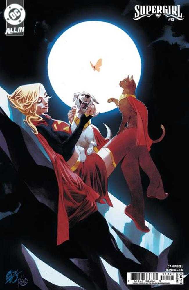Stock Photo of  Supergirl #13 Cover B Matteo Scalera Card Stock Variant (The Reign Of The Superboys) DC Comics Comics sold by Stronghold Collectibles of Acadiana Lafayette, LA
