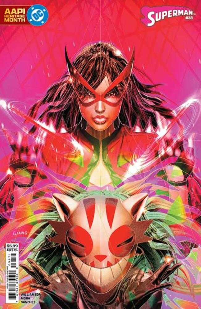 Stock Photo of  Superman #38 Cover G John Giang Aapi Heritage Month Card Stock Variant (The Reign Of The Superboys) DC Comics Comics sold by Stronghold Collectibles of Acadiana Lafayette, LA