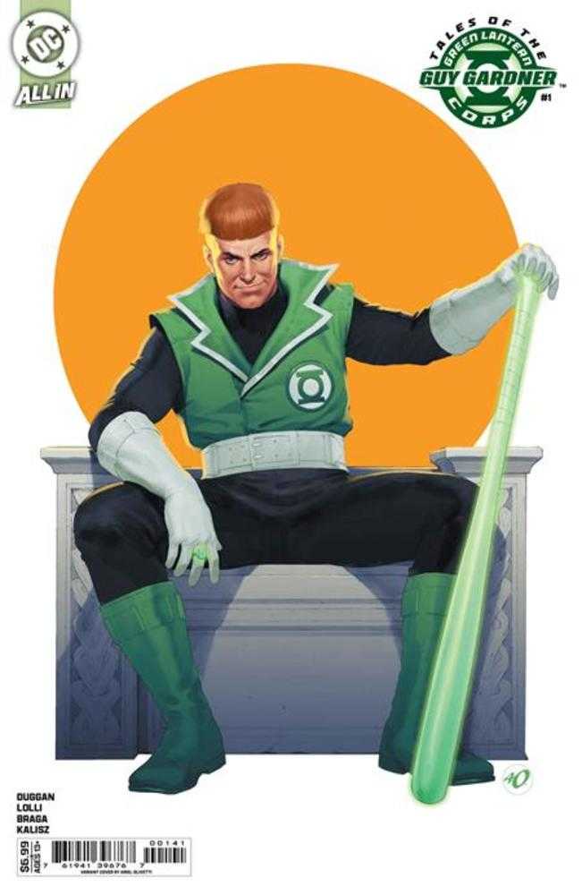Stock Photo of  Tales Of The Green Lantern Corps Guy Gardner #1 (One Shot) Cover D Ariel Olivetti Card Stock Variant DC Comics Comics sold by Stronghold Collectibles of Acadiana Lafayette, LA