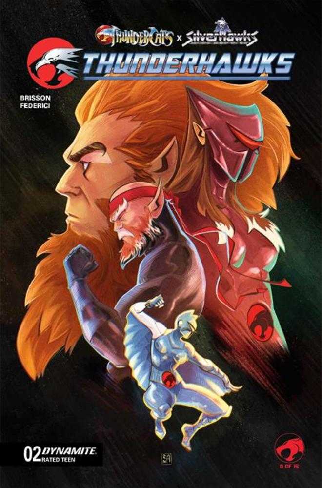 Stock Photo of  Thundercats X Silverhawks Thunderhawks #2 Cover D Alessandro Ranaldi Variant Dynamite Entertainment Comics sold by Stronghold Collectibles of Acadiana Lafayette, LA