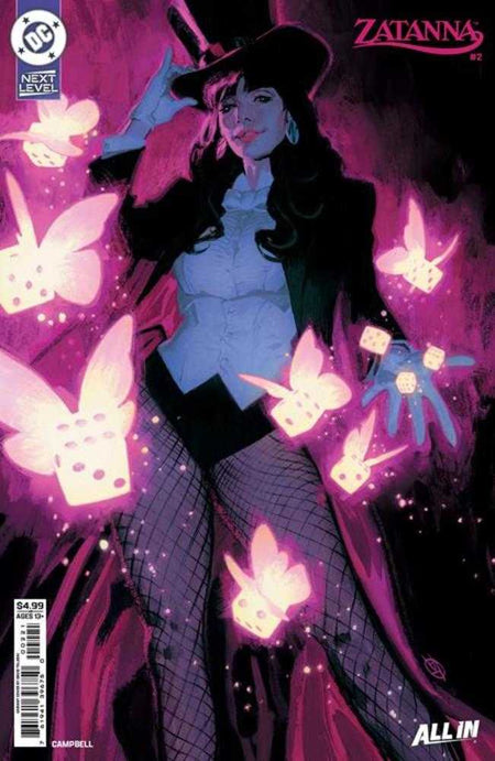 Stock Photo of  Zatanna (2026) #2 Cover B David Talaski Card Stock Variant DC Comics Comics sold by Stronghold Collectibles of Acadiana Lafayette, LA