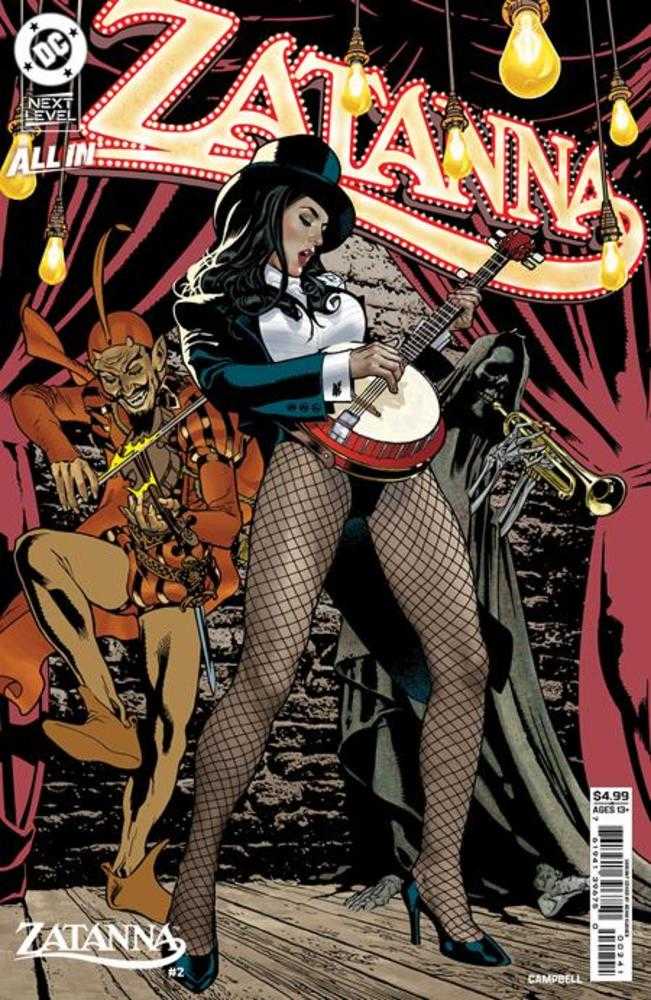 Stock Photo of  Zatanna (2026) #2 Cover D Adam Hughes Card Stock Variant DC Comics Comics sold by Stronghold Collectibles of Acadiana Lafayette, LA