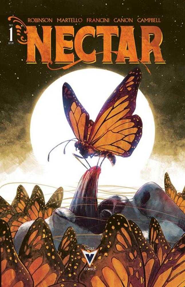 Stock Photo of  Nectar #1 2nd Print Cover A Chris Shehan Vault Comics Comics sold by Stronghold Collectibles of Acadiana Lafayette, LA