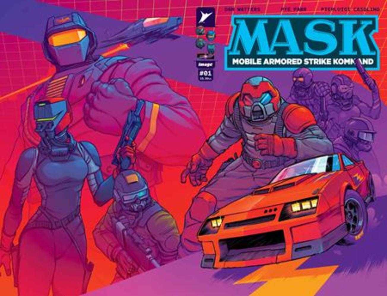 Stock Photo of  Mask #1 Cover A Pye Parr Wraparound Image Comics Comics sold by Stronghold Collectibles of Acadiana Lafayette, LA