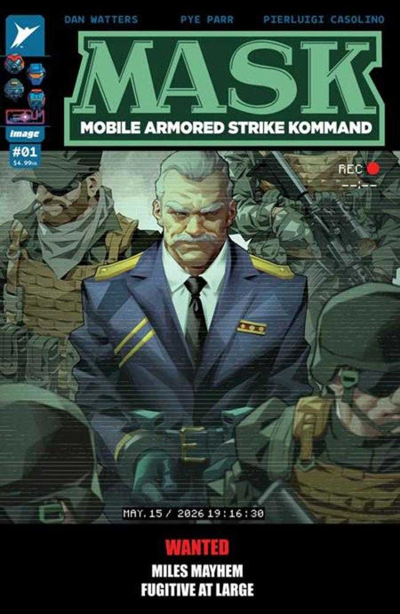 Stock Photo of  Mask #1 Cover G 1 in 25 Kael Ngu Variant Image Comics Comics sold by Stronghold Collectibles of Acadiana Lafayette, LA