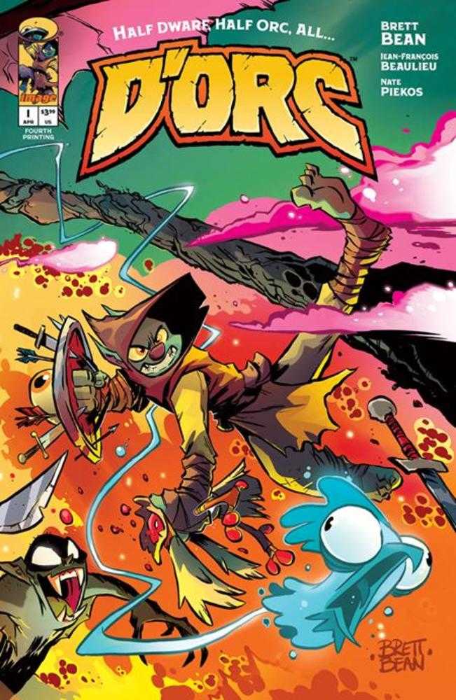 Stock Photo of  Dorc #1 4th Printing Cover A Brett Bean Image Comics Comics sold by Stronghold Collectibles of Acadiana Lafayette, LA