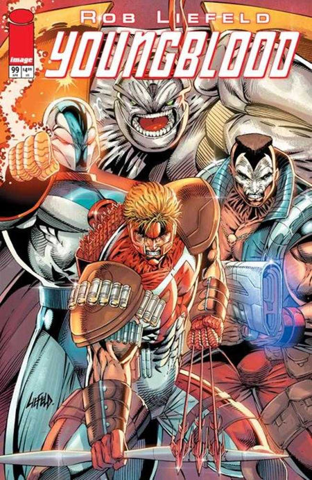Stock Photo of  Youngblood #5 Cover F Rob Liefeld Legacy Edition Variant (Mature) Image Comics Comics sold by Stronghold Collectibles of Acadiana Lafayette, LA