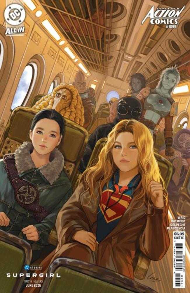 Stock Photo of  Action Comics #1099 Cover D Lesley Leirix Li Supergirl Movie Card Stock Variant (The Reign Of The Superboys) DC Comics Comics sold by Stronghold Collectibles of Acadiana Lafayette, LA