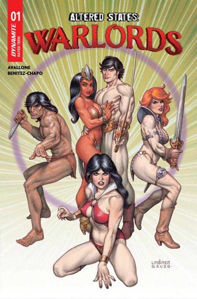 Stock Photo of  Altered States Warlords #1 Cover A Joseph Michael Linsner Dynamite Entertainment Comics sold by Stronghold Collectibles of Acadiana Lafayette, LA