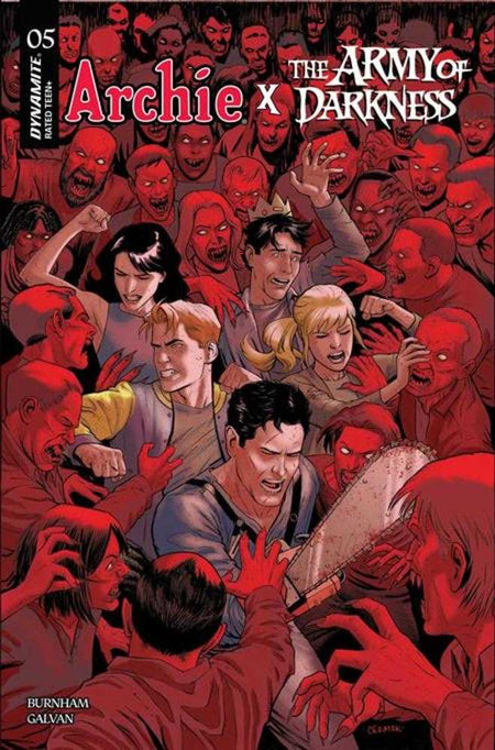 Stock Photo of  Archie X Army Of Darkness #5 Cover D Craig Cermak Variant Dynamite Entertainment Comics sold by Stronghold Collectibles of Acadiana Lafayette, LA