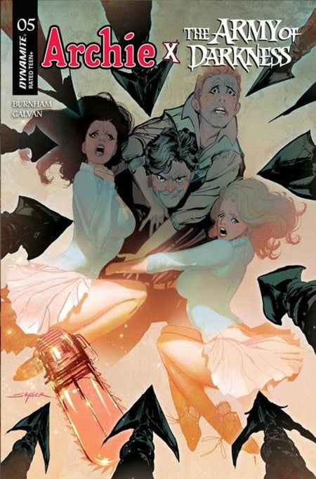 Stock Photo of  Archie X Army Of Darkness #5 Cover E Stuart Sayger Variant Dynamite Entertainment Comics sold by Stronghold Collectibles of Acadiana Lafayette, LA
