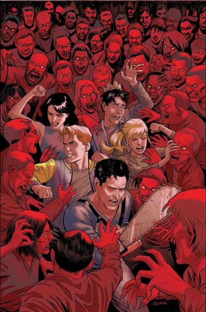 Stock Photo of  Archie X Army Of Darkness #5 Cover H 1 in 10 Craig Cermak Full Art Variant Dynamite Entertainment Comics sold by Stronghold Collectibles of Acadiana Lafayette, LA