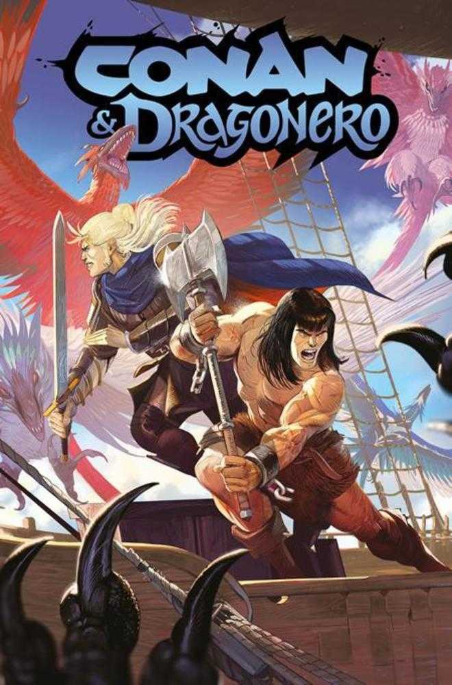 Stock Photo of  Conan And Dragonero #2 (Of 7) Cover B Lorenzo Nuti Variant (Mature) Titan Comics Comics sold by Stronghold Collectibles of Acadiana Lafayette, LA