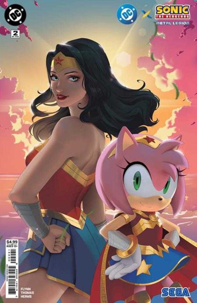 Stock Photo of  DC X Sonic The Hedgehog The Metal Legion #2 (Of 5) Cover B R1 C0 Card Stock Variant DC Comics Comics sold by Stronghold Collectibles of Acadiana Lafayette, LA