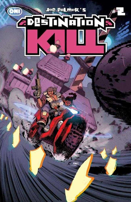 Stock Photo of  Destination Kill #2 (Of 4) Cover B Adam Gorham Variant Oni Press Comics sold by Stronghold Collectibles of Acadiana Lafayette, LA