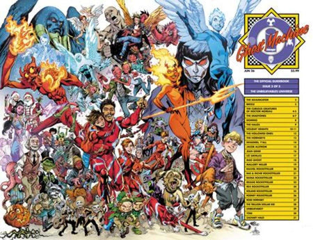 Stock Photo of  Ghost Machine The Official Guidebook #3 (Of 5) Cover C Ivan Reis & Danny Miki Wraparound Variant Image Comics Comics sold by Stronghold Collectibles of Acadiana Lafayette, LA