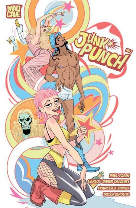 Stock Photo of  Junk Punch #1 (Of 5) Cover B Marguerite Sauvage Variant (Mature) Mad Cave Studios Comics sold by Stronghold Collectibles of Acadiana Lafayette, LA