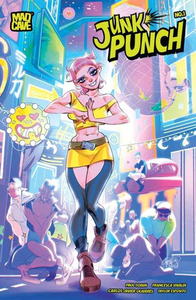 Stock Photo of  Junk Punch #1 (Of 5) Cover C Mirka Andolfo Variant (Mature) Mad Cave Studios Comics sold by Stronghold Collectibles of Acadiana Lafayette, LA