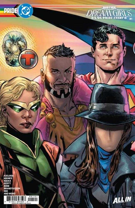 Stock Photo of  Justice League Dream Girls A DC Pride Event #1 (Of 4) Cover B Phil Jimenez Connecting Card Stock Variant DC Comics Comics sold by Stronghold Collectibles of Acadiana Lafayette, LA