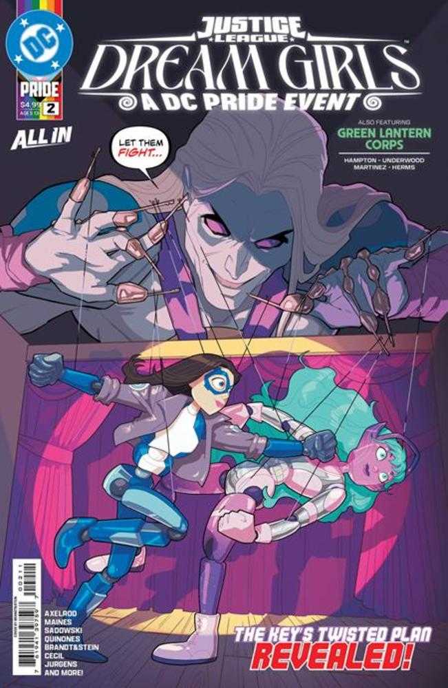 Stock Photo of  Justice League Dream Girls A DC Pride Event #2 (Of 4) Cover A Brandt&Stein DC Comics Comics sold by Stronghold Collectibles of Acadiana Lafayette, LA
