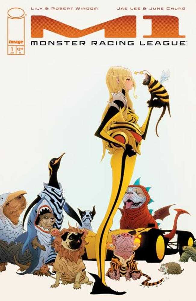 Stock Photo of  M1 Monster Racing League #1 Cover D 1 in 25 Jae Lee Pets Variant Image Comics Comics sold by Stronghold Collectibles of Acadiana Lafayette, LA