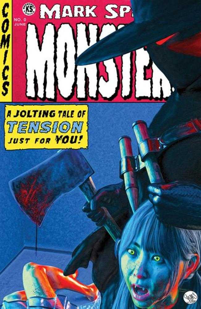 Stock Photo of  Mark Spears Monsters #0 Deluxe Edition (One Shot) Cover C Mark Spears Crime Suspen Stories 22 Homage Variant Ex Posse Holdings/Keenspot Comics sold by Stronghold Collectibles of Acadiana Lafayette, LA