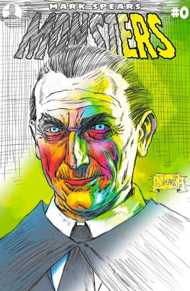 Stock Photo of  Mark Spears Monsters #0 Deluxe Edition (One Shot) Cover D Mark Spears Dracula Sketch Variant Ex Posse Holdings/Keenspot Comics sold by Stronghold Collectibles of Acadiana Lafayette, LA