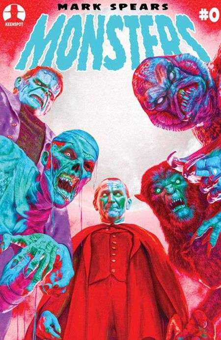 Stock Photo of  Mark Spears Monsters #0 Deluxe Edition (One Shot) Cover E Mark Spears The Squad Variant Ex Posse Holdings/Keenspot Comics sold by Stronghold Collectibles of Acadiana Lafayette, LA