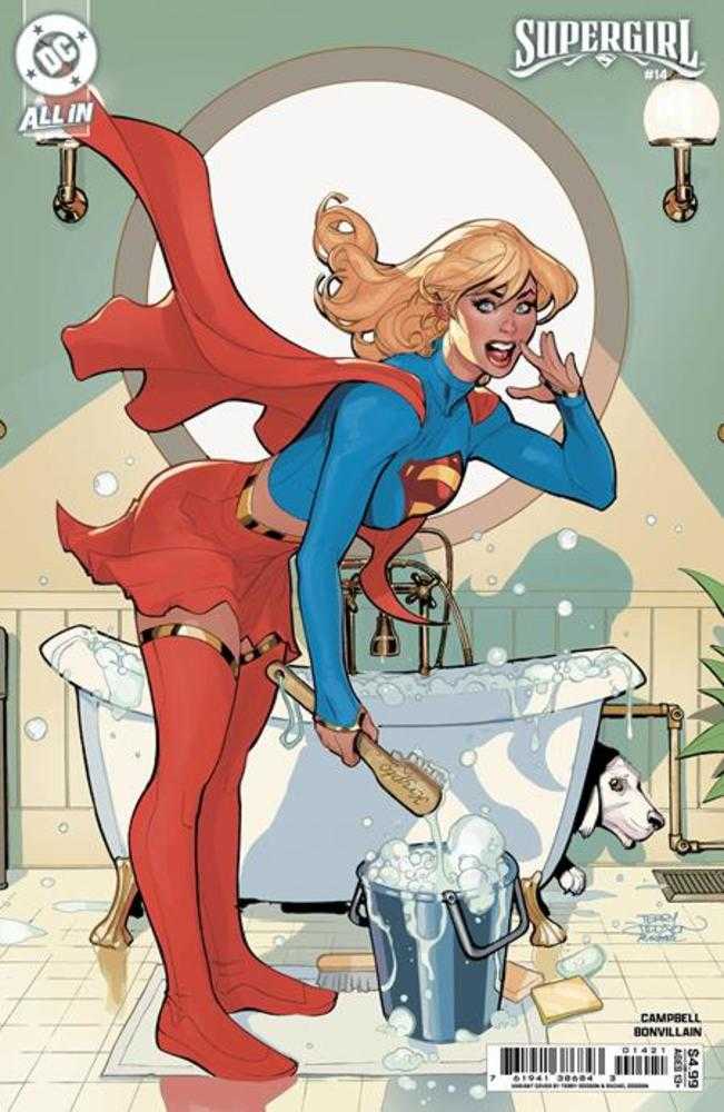 Stock Photo of  Supergirl #14 Cover B Terry Dodson Card Stock Variant (The Reign Of The Superboys) DC Comics Comics sold by Stronghold Collectibles of Acadiana Lafayette, LA